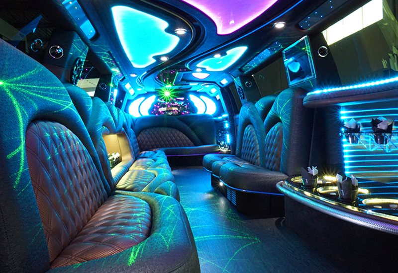 led lights on bus